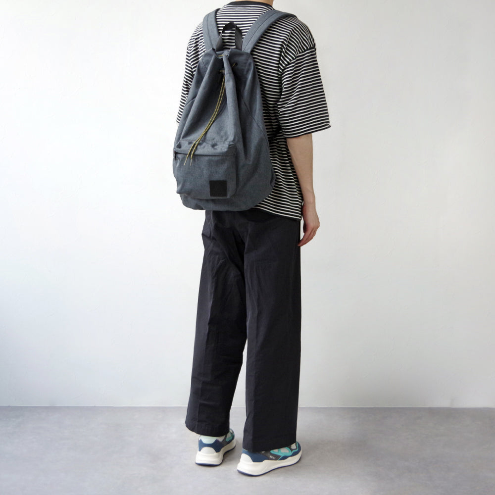 DRAWSTRING BACKPACK CHARCOAL