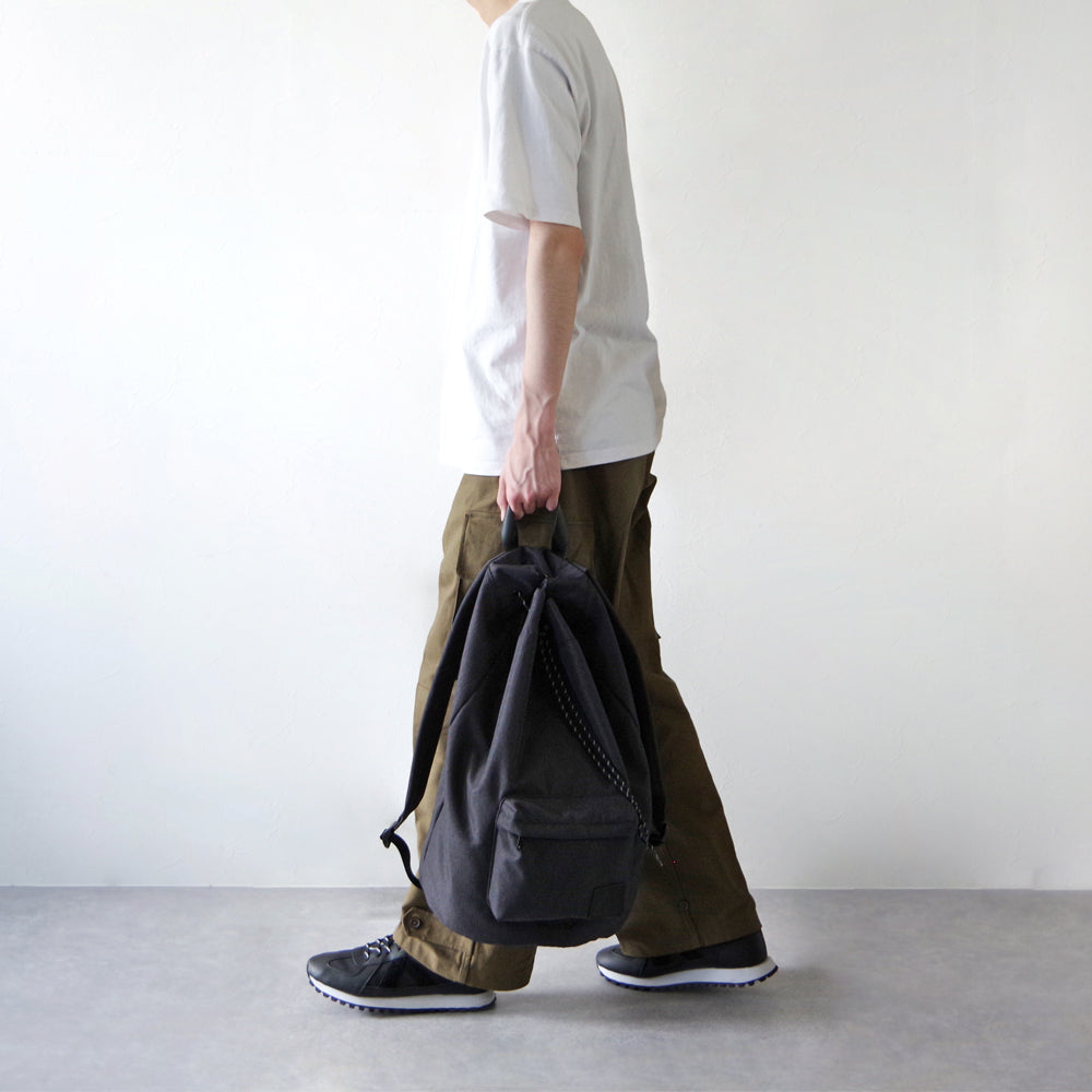 DRAWSTRING BACKPACK BLACK
