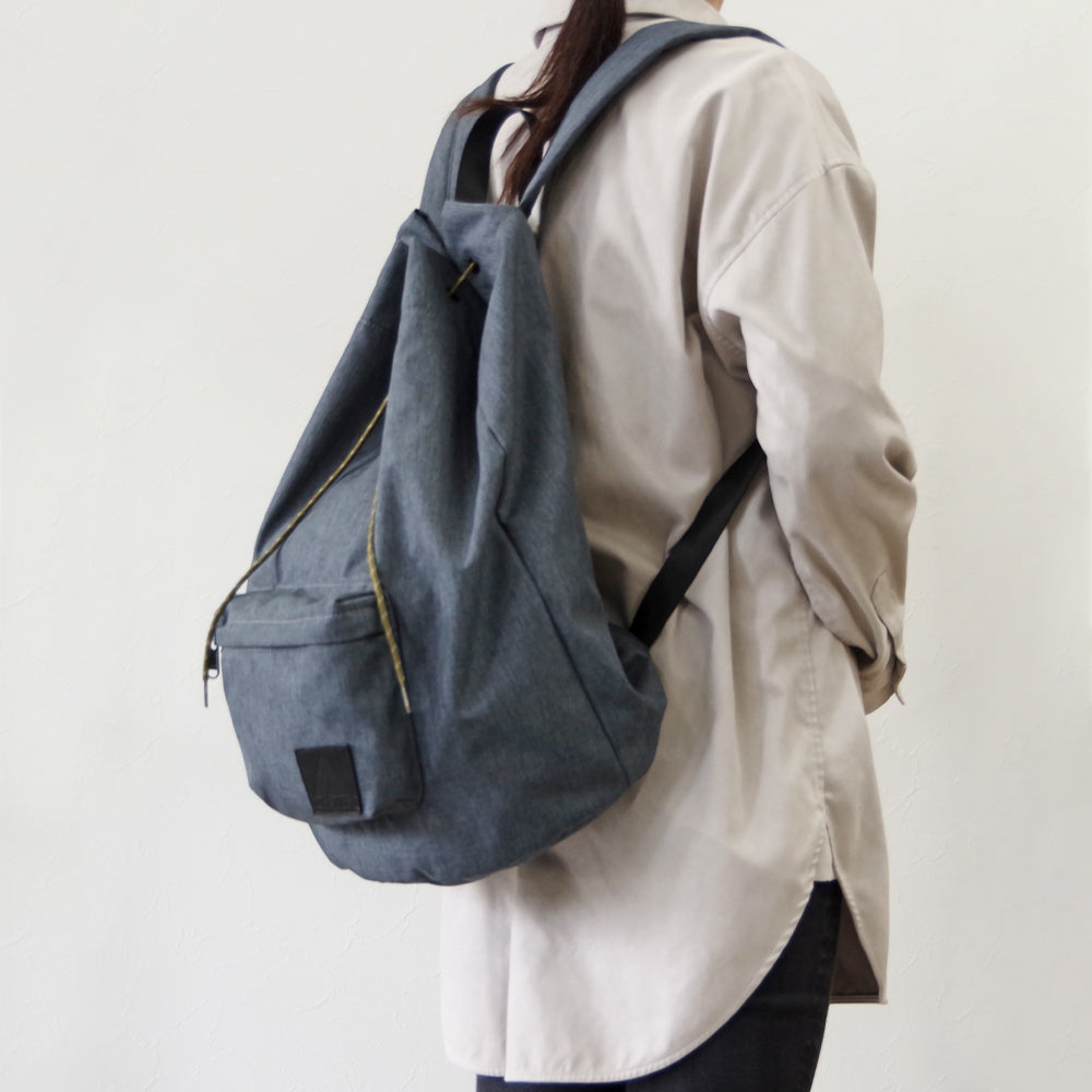 DRAWSTRING BACKPACK CHARCOAL