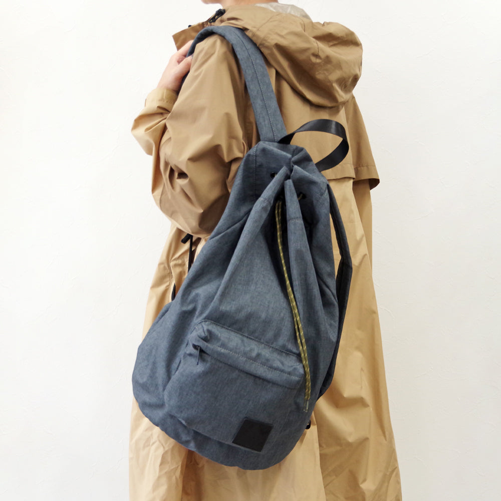DRAWSTRING BACKPACK CHARCOAL