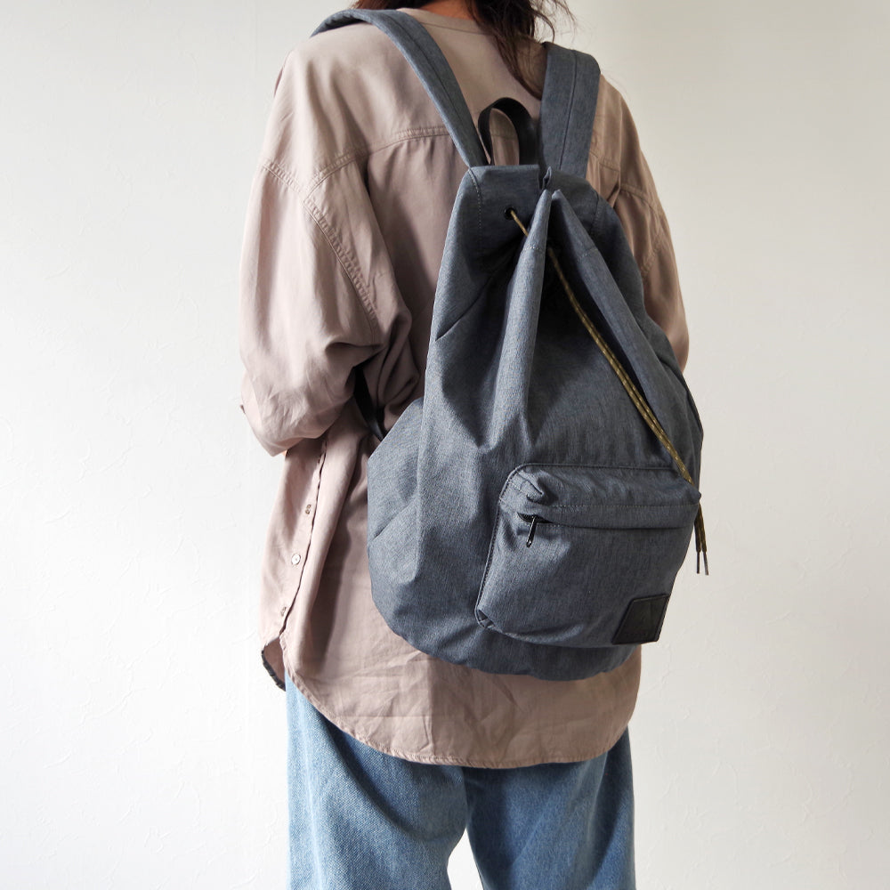 DRAWSTRING BACKPACK CHARCOAL