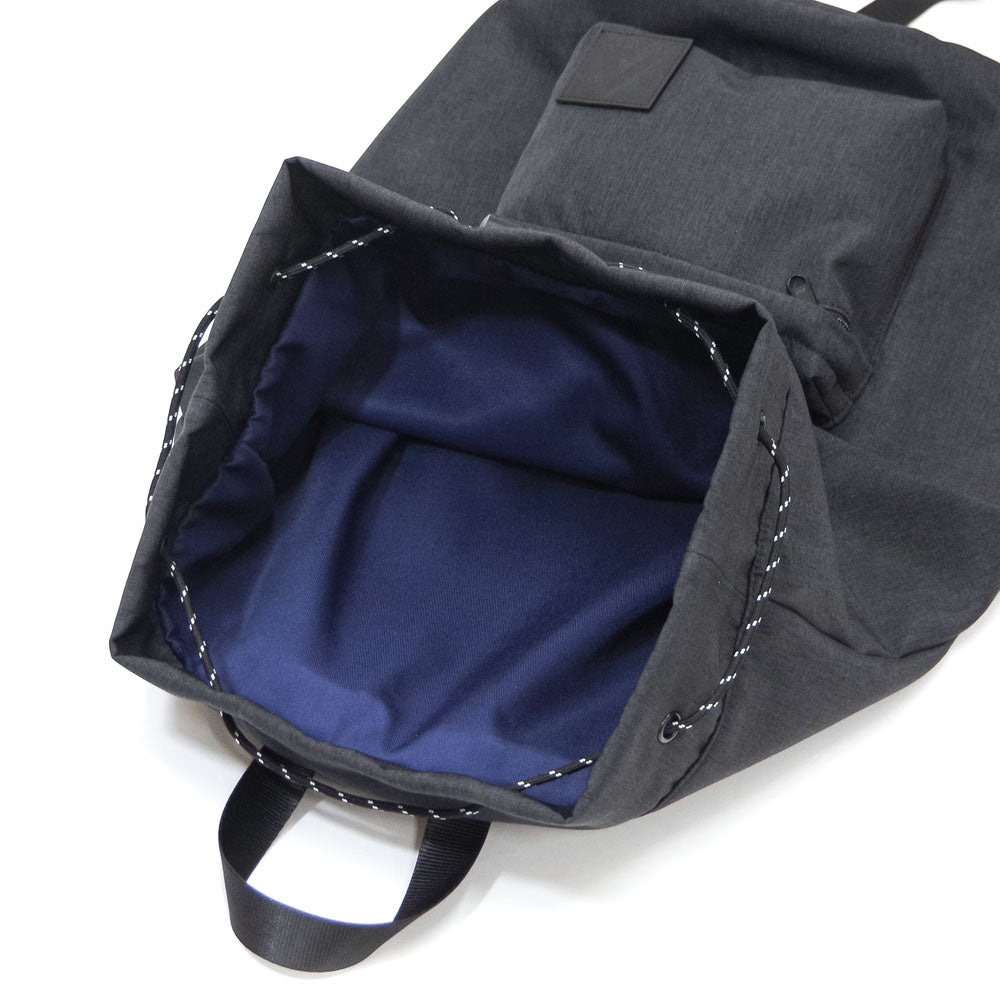 DRAWSTRING BACKPACK BLACK