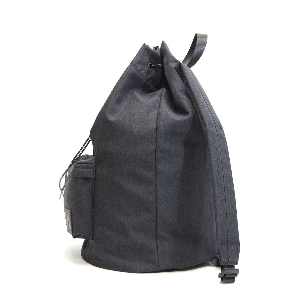 DRAWSTRING BACKPACK BLACK
