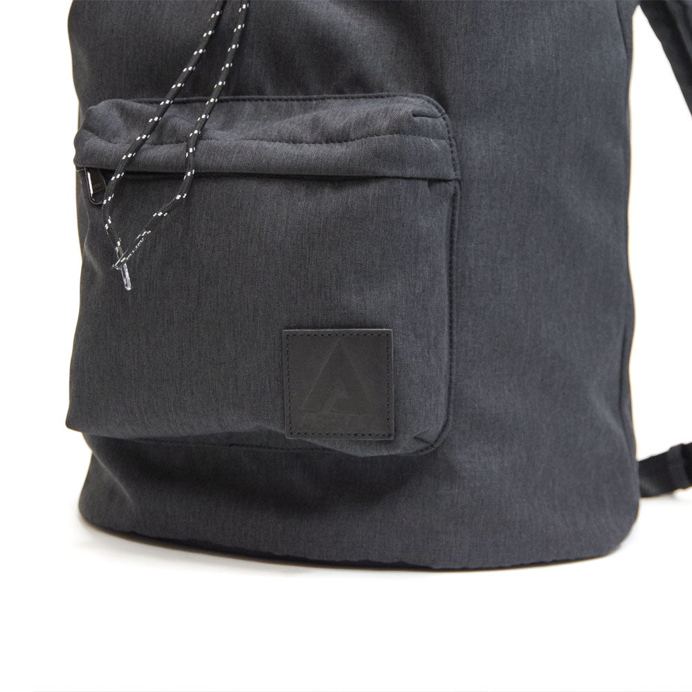 DRAWSTRING BACKPACK BLACK