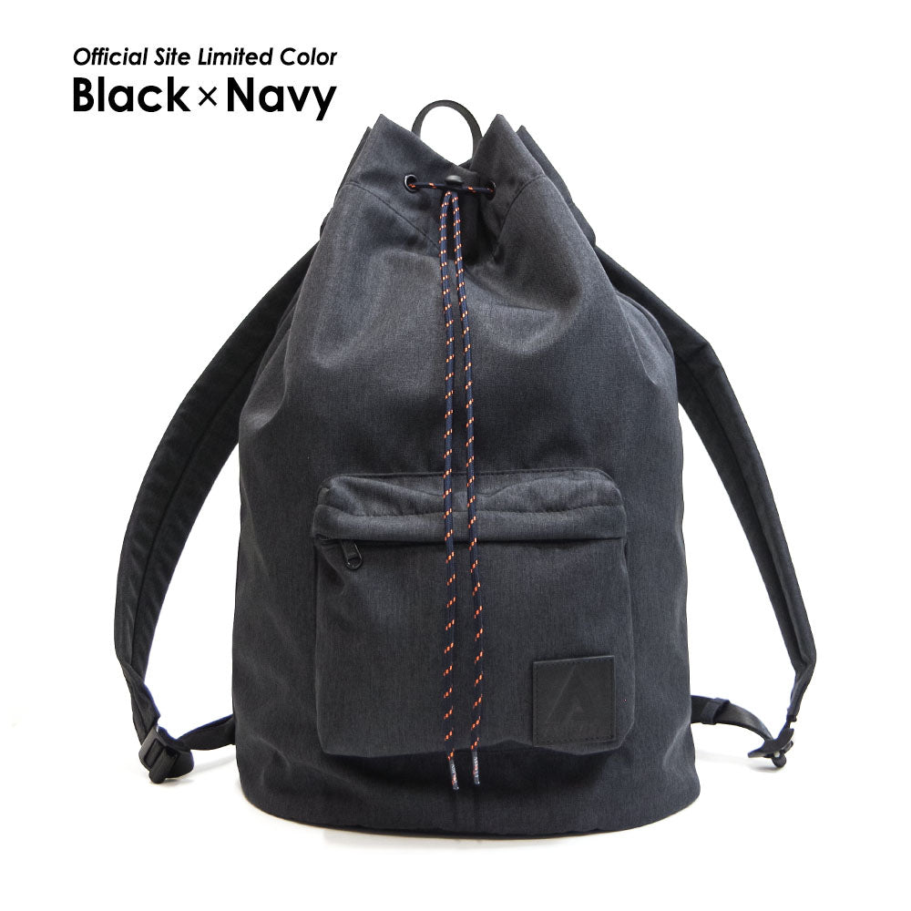 DRAWSTRING BACKPACK BLACK