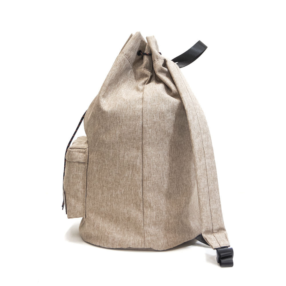 DRAWSTRING BACKPACK BEIGE