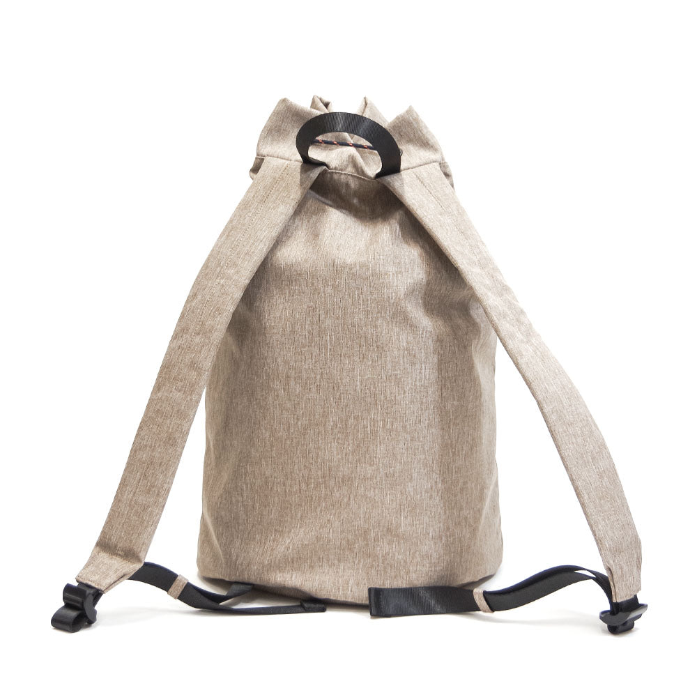 DRAWSTRING BACKPACK BEIGE
