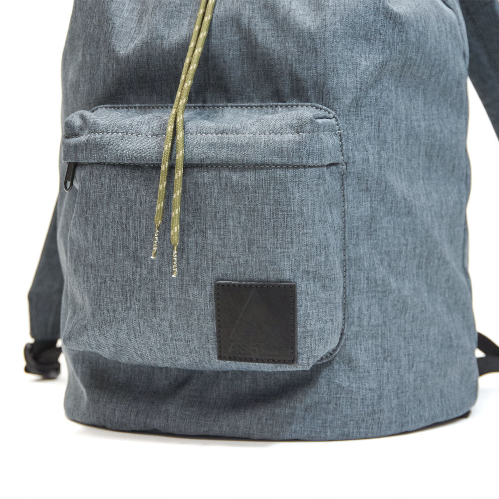 DRAWSTRING BACKPACK CHARCOAL
