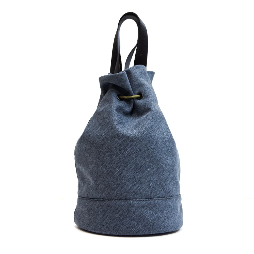 DRAWSTRING SHOULDER BAG CHARCOAL