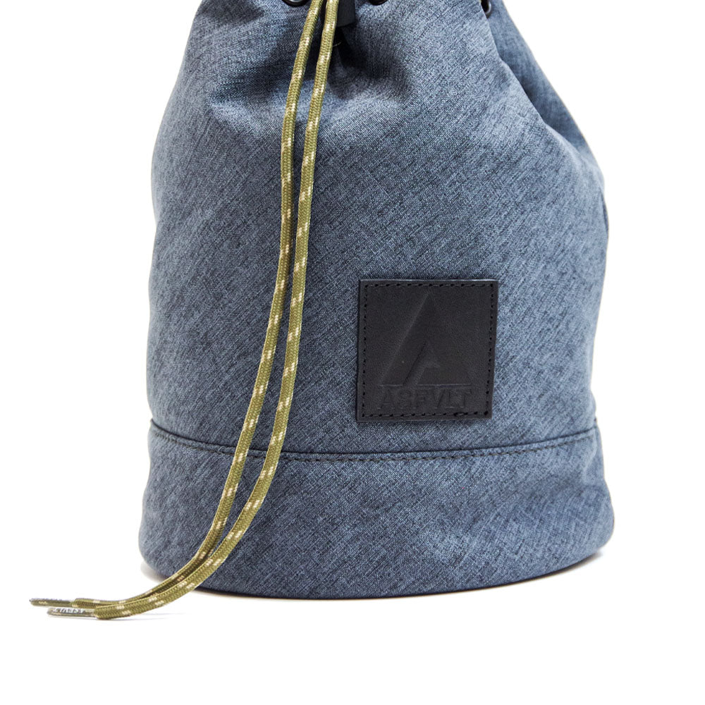 DRAWSTRING SHOULDER BAG CHARCOAL