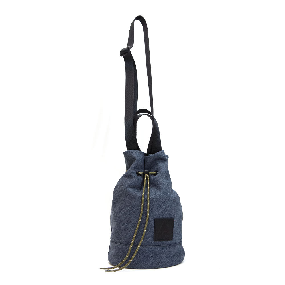 DRAWSTRING SHOULDER BAG CHARCOAL