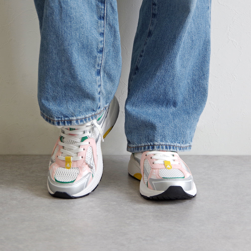 CITY RUN SILVER PINK GREEN