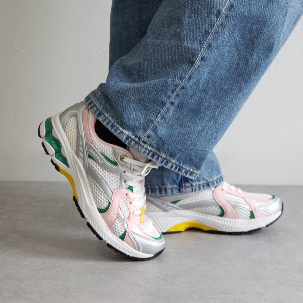 CITY RUN SILVER PINK GREEN