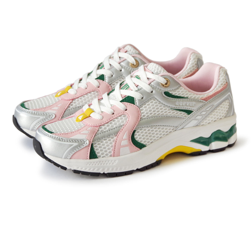 CITY RUN SILVER PINK GREEN