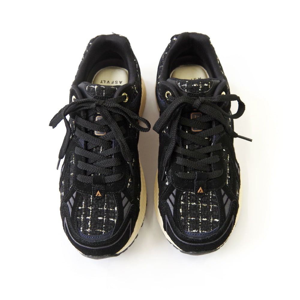 CITY RUN BLACK TWEED