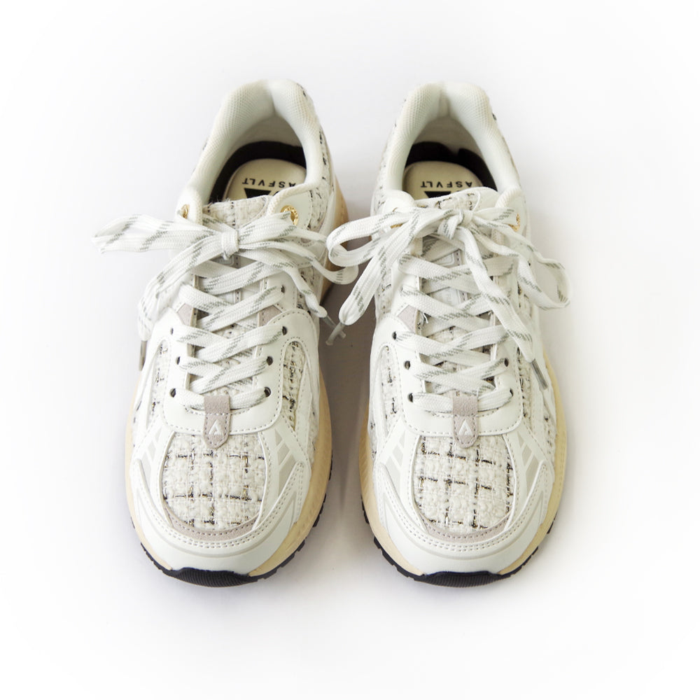 CITY RUN WHITE TWEED