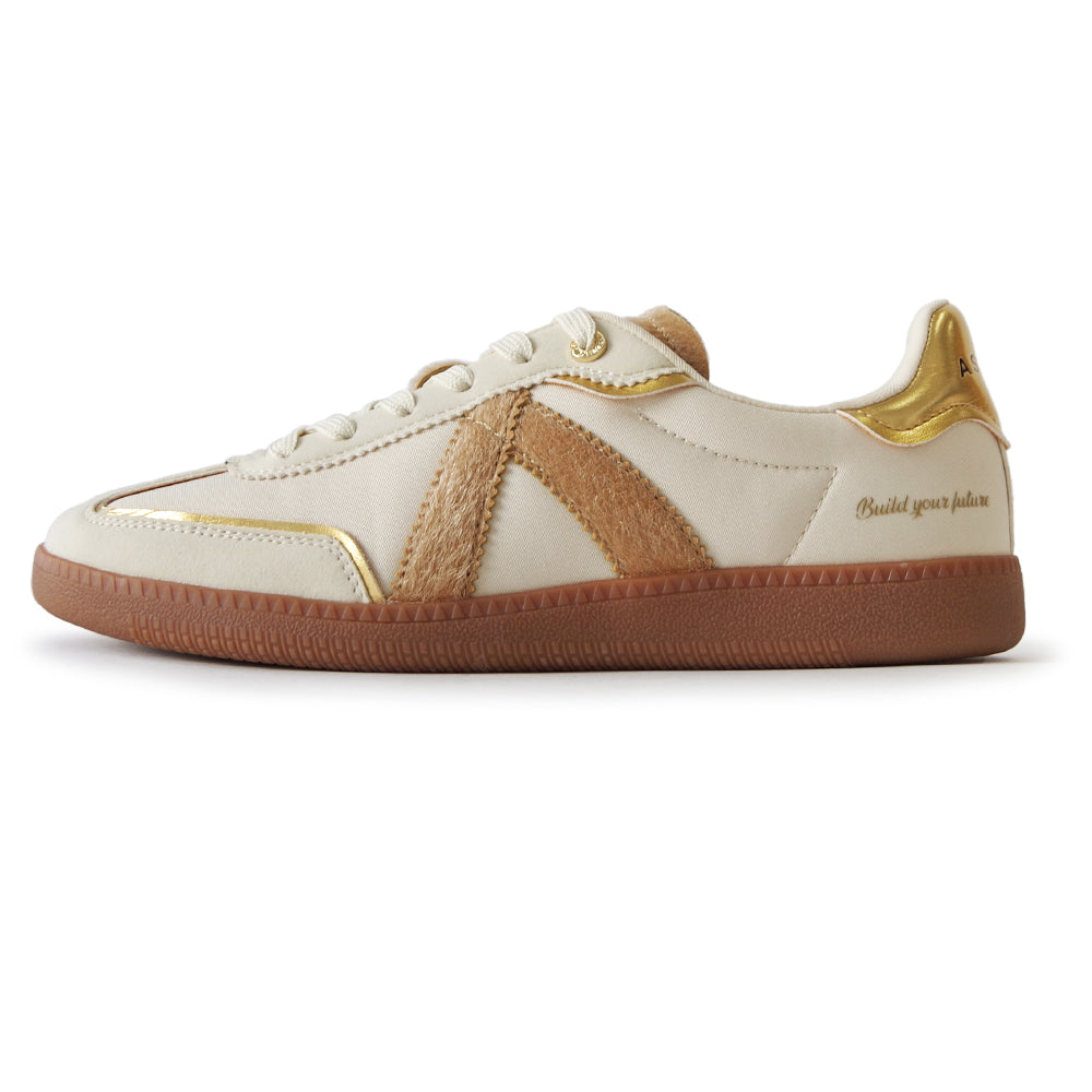 ELITE CLASSIC TAN BEIGE PONY HAIR GOLD