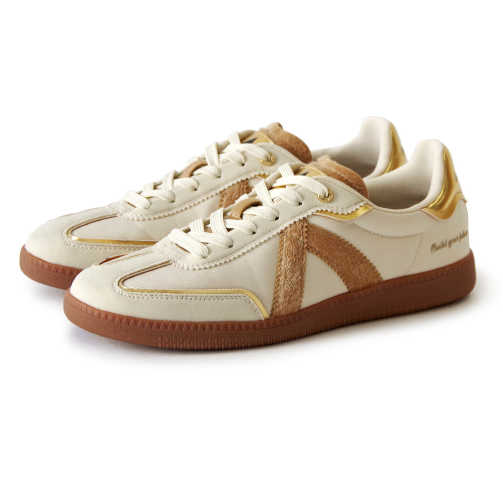 ELITE CLASSIC TAN BEIGE PONY HAIR GOLD