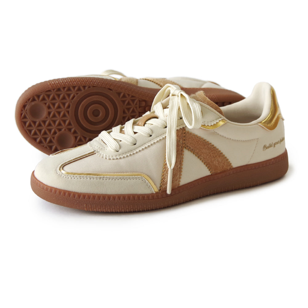 ELITE CLASSIC TAN BEIGE PONY HAIR GOLD