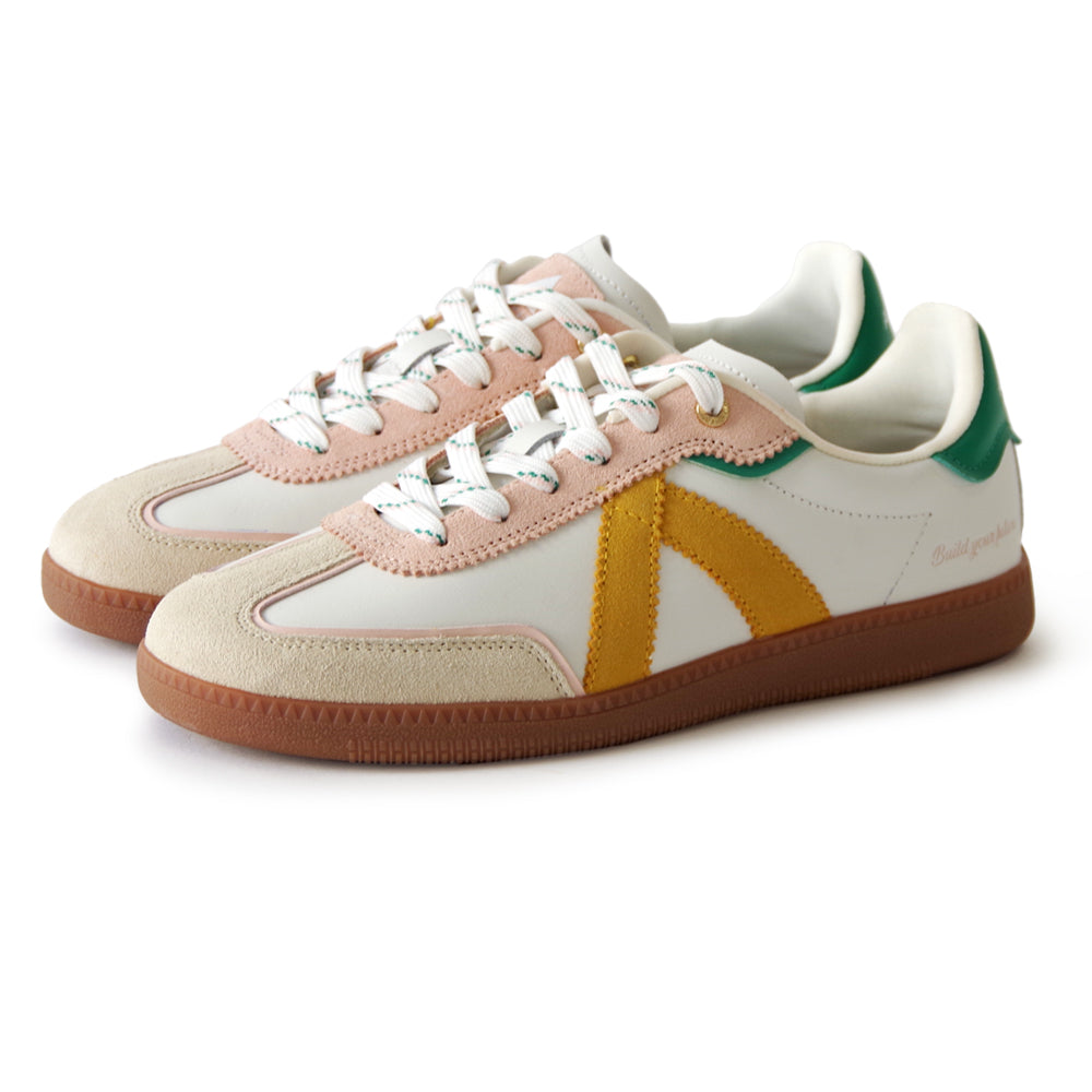 ELITE CLASSIC WHITE PINK GREEN YELLOW