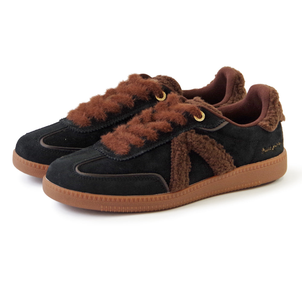 ELITE CLASSIC BLACK BROWN SHERPA