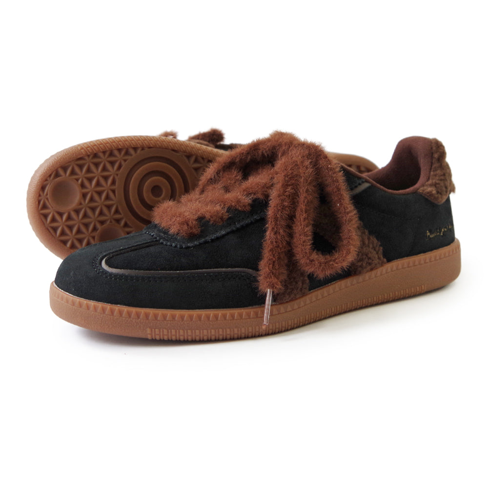 ELITE CLASSIC BLACK BROWN SHERPA