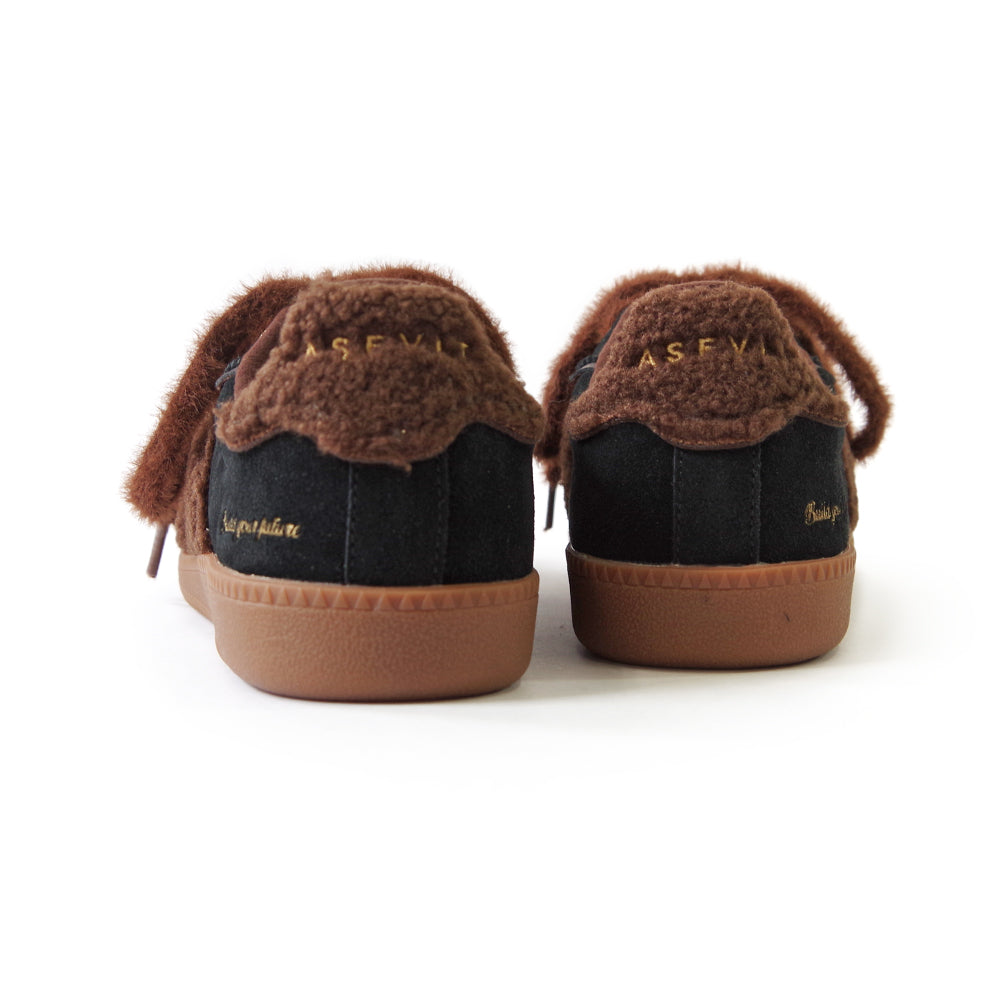 ELITE CLASSIC BLACK BROWN SHERPA