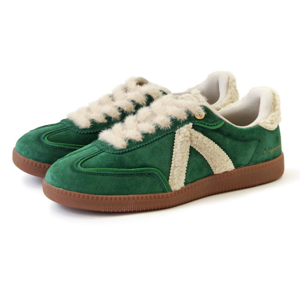 ELITE CLASSIC GREEN CREAM SHERPA