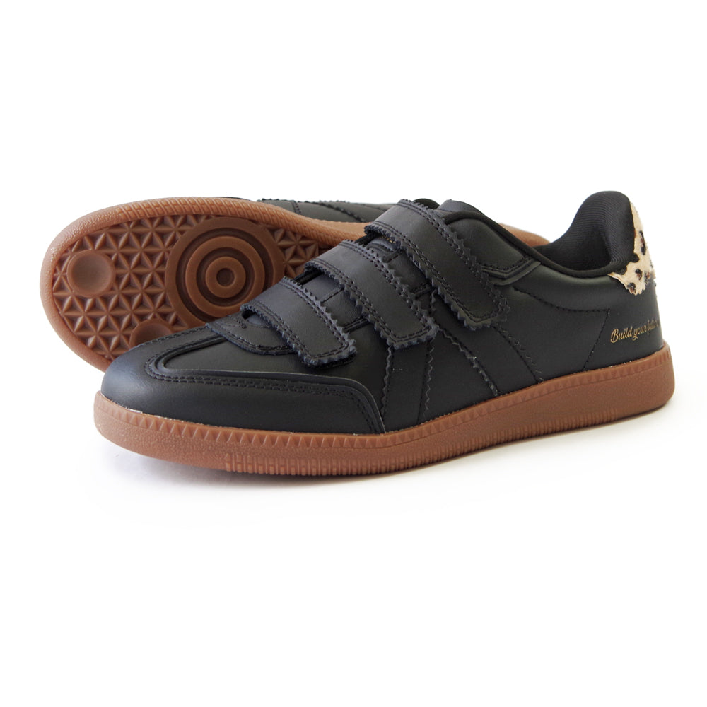 ELITE CLASSIC VELCRO BLACK LEOPARD