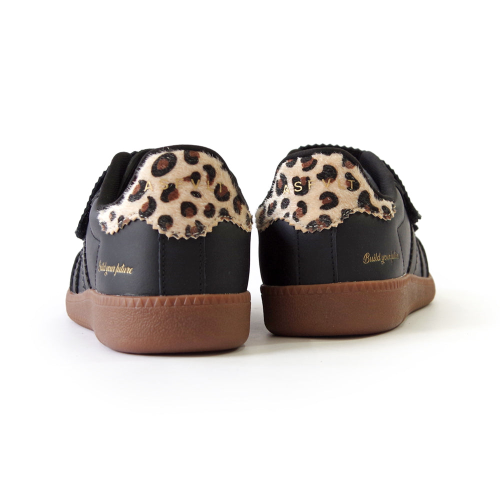 ELITE CLASSIC VELCRO BLACK LEOPARD