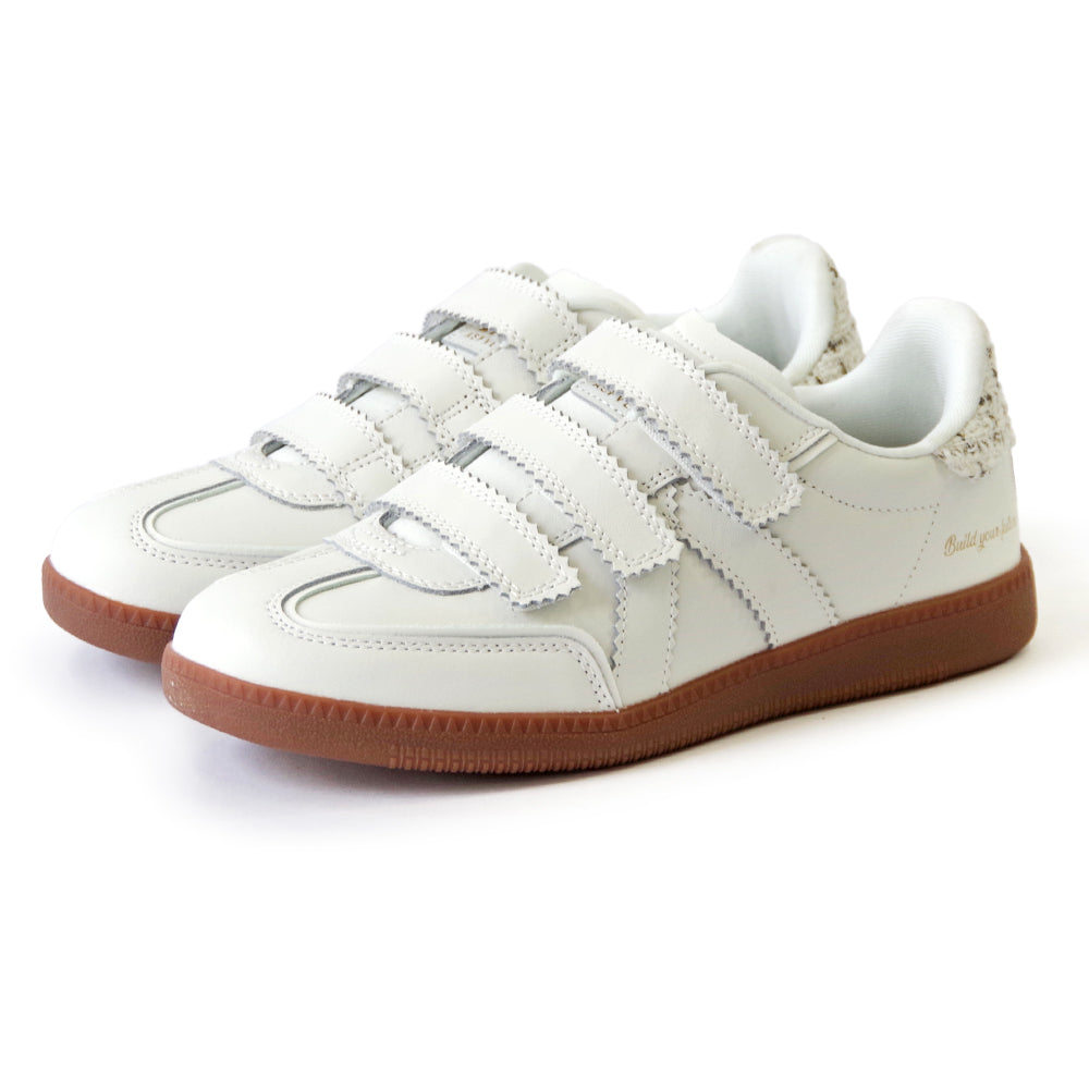 ELITE CLASSIC VELCRO WHITE WHITE GREY TWEED