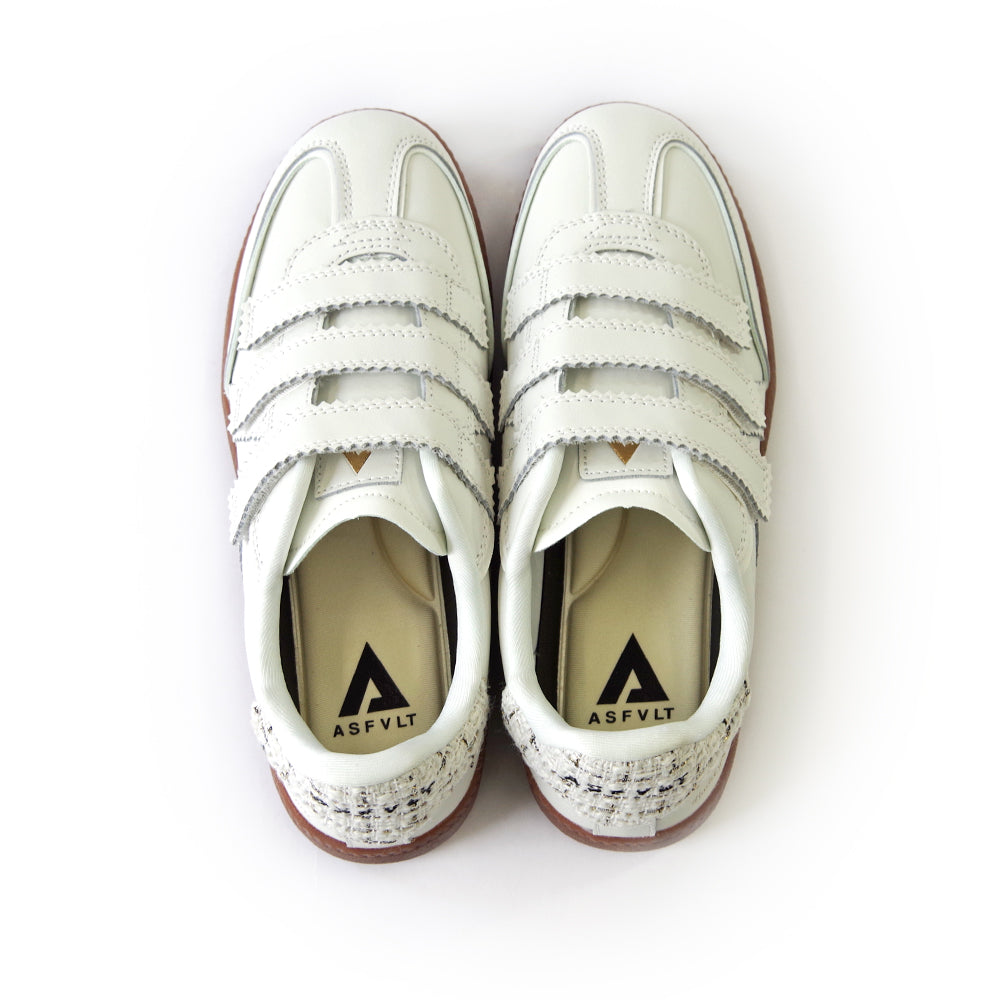 ELITE CLASSIC VELCRO WHITE WHITE GREY TWEED