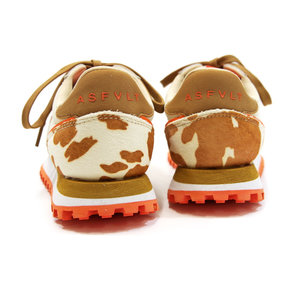 GATE TAN PONY HAIR ORANGE