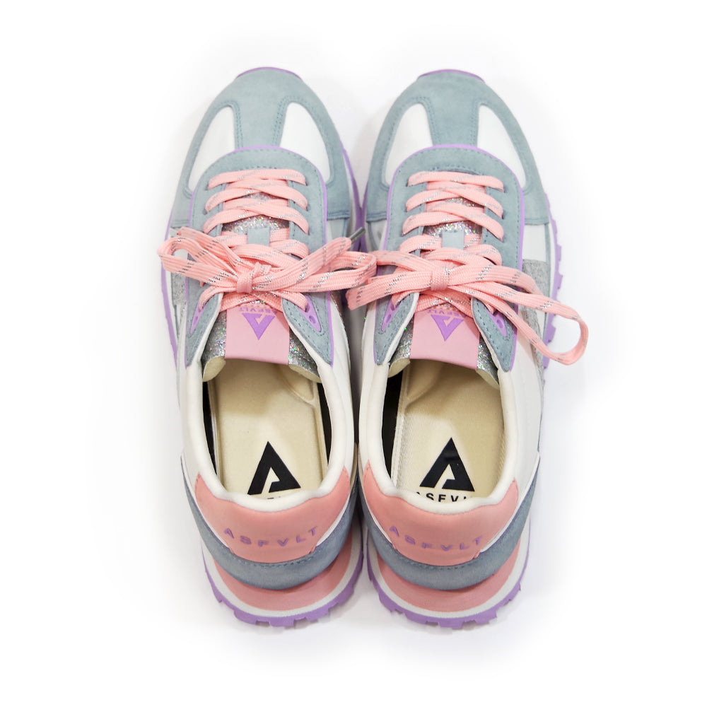 GATE WHITE LAVENDER PEACH SILVER