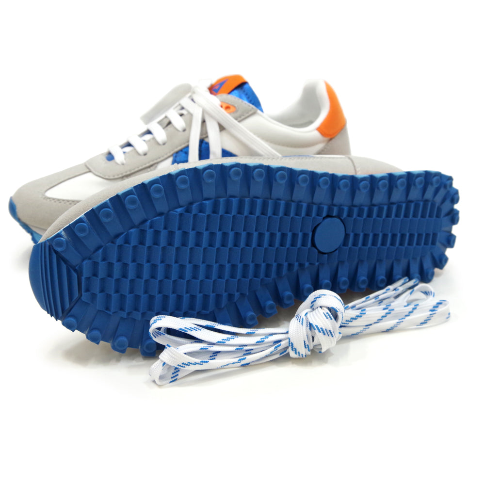 GATE WHITE BLUE METAL CORAL