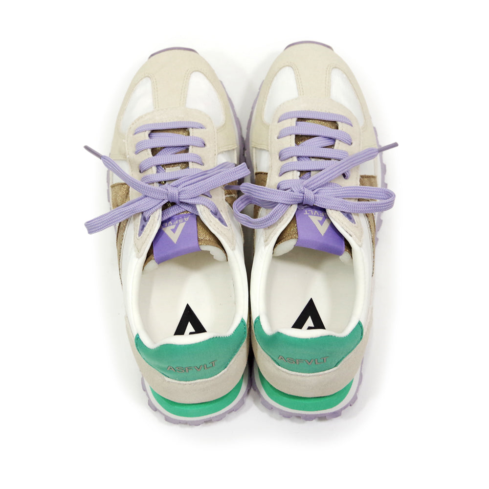 GATE WHITE GOLD GREEN LILA