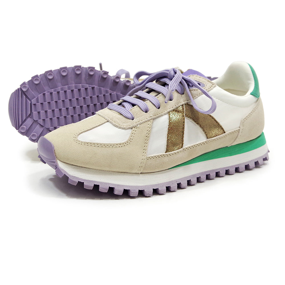 GATE WHITE GOLD GREEN LILA
