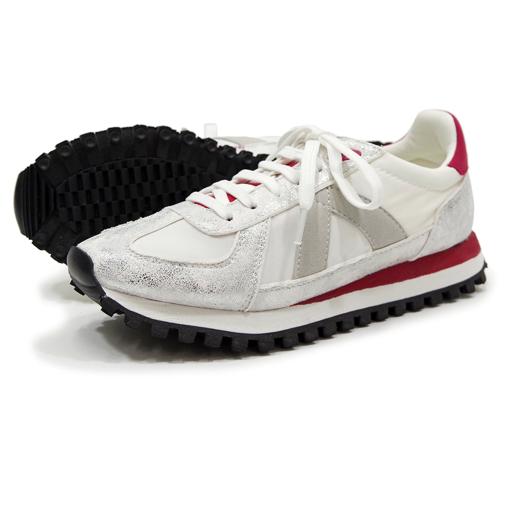 GATE WHITE SILVER DARK RED