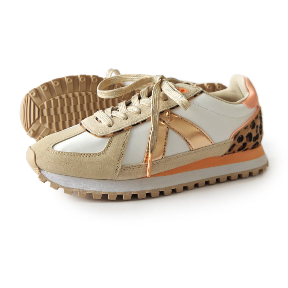 GATE BEIGE PEACH LEOPARD