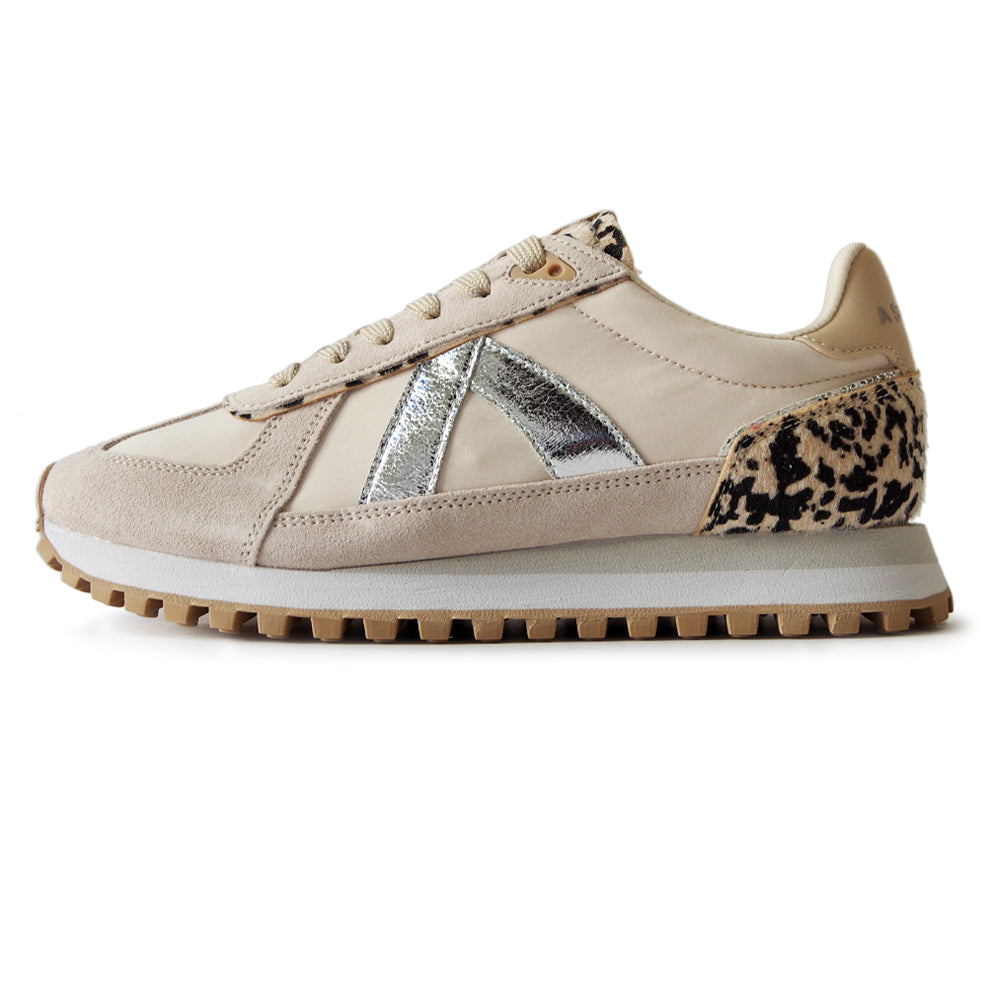 GATE GREY TAN SILVER PONY HAIR