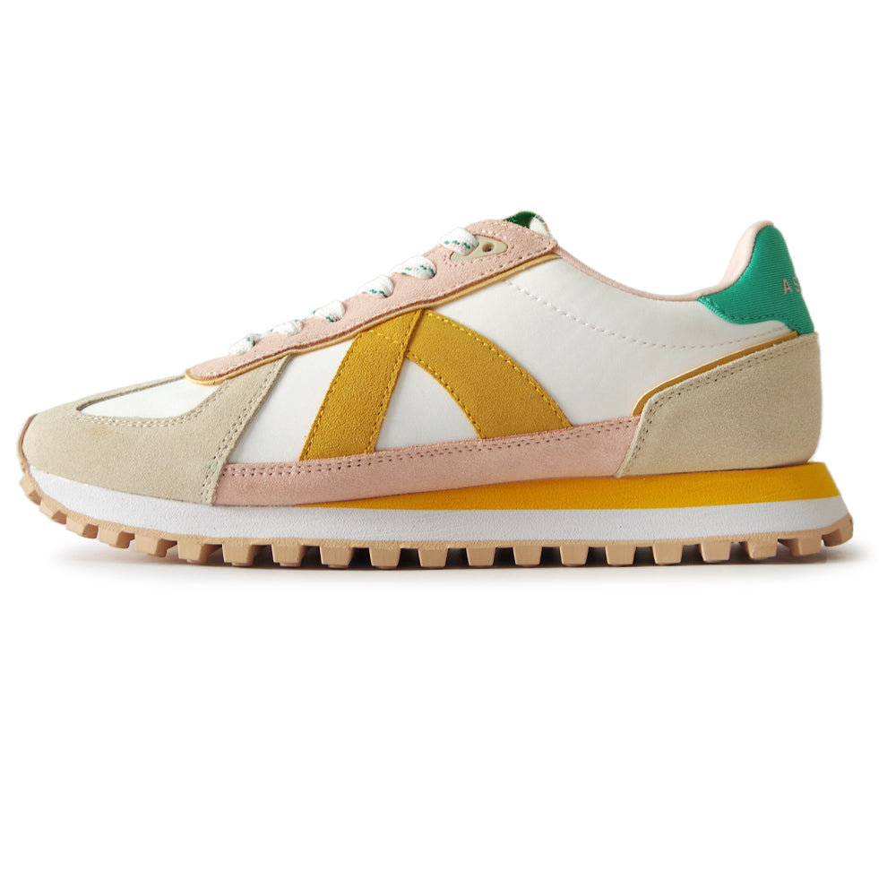 GATE TAN GREEN PINK YELLOW