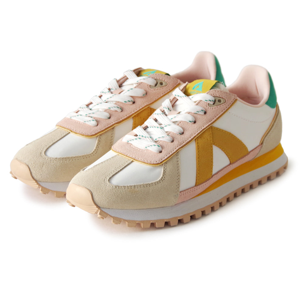 GATE TAN GREEN PINK YELLOW