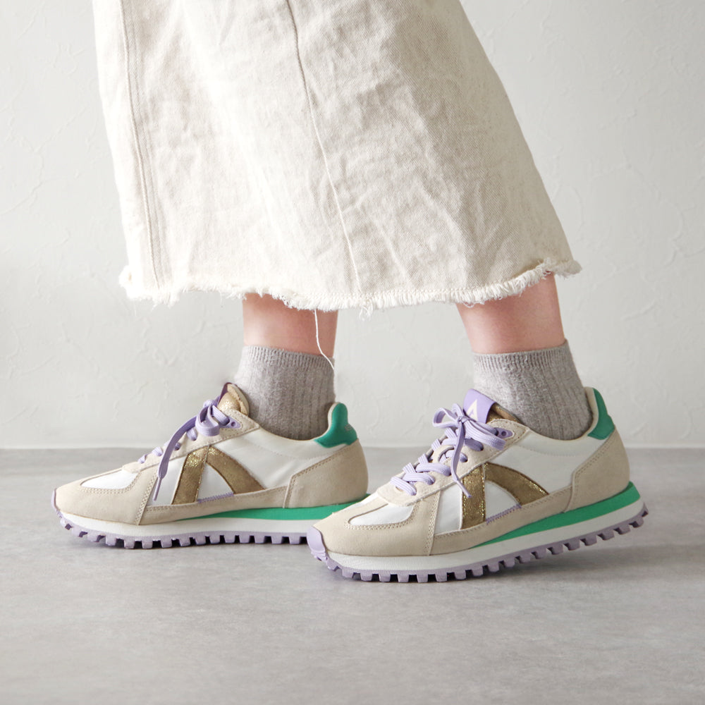 GATE WHITE GOLD GREEN LILA