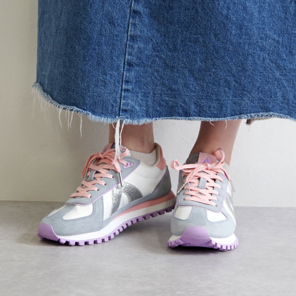 GATE WHITE LAVENDER PEACH SILVER