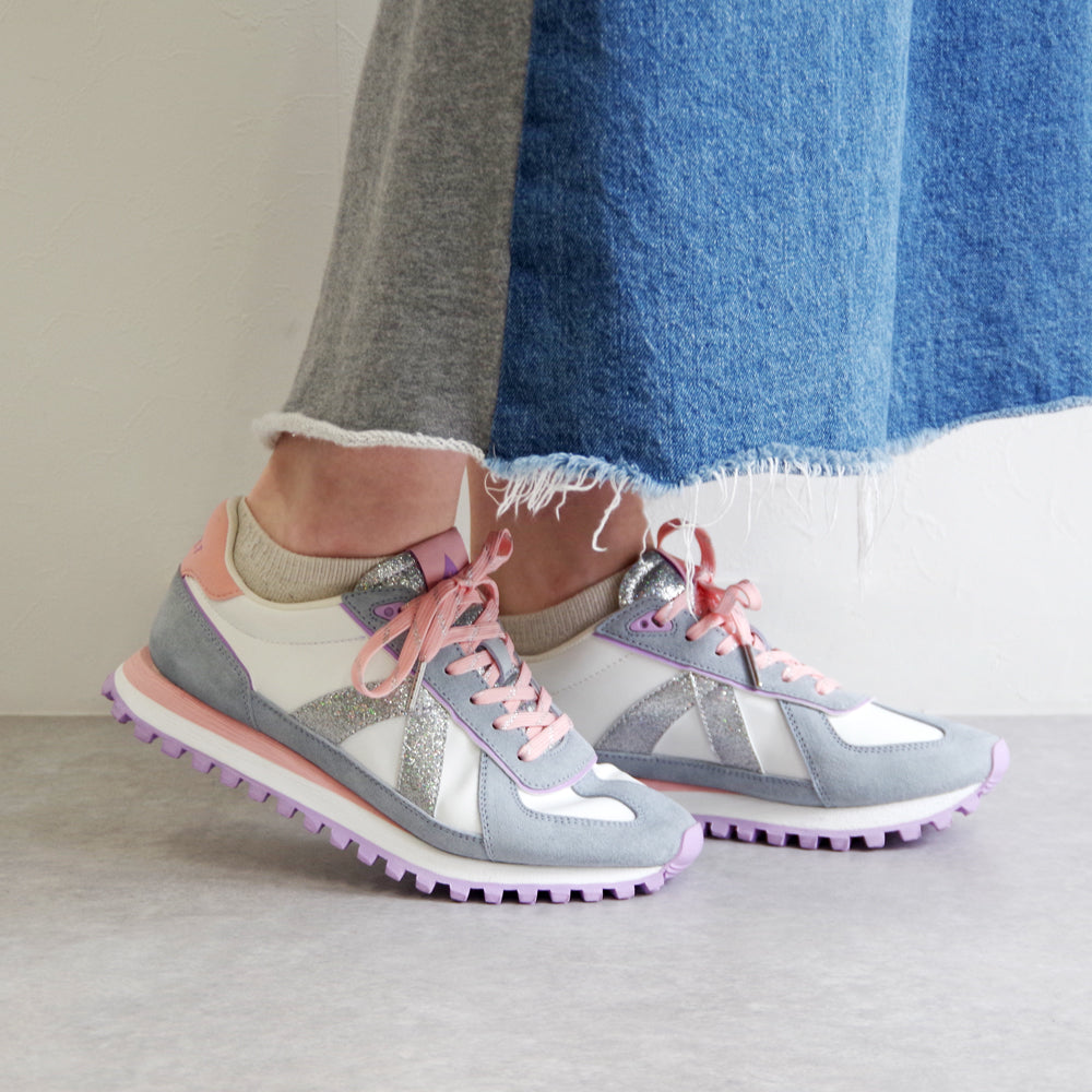 GATE WHITE LAVENDER PEACH SILVER
