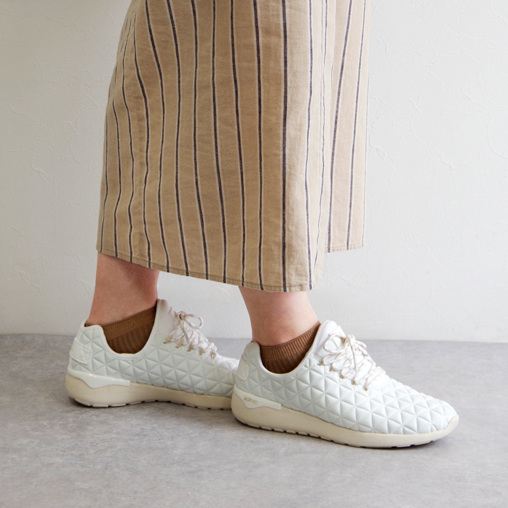 SPEED SOCKS NEO WHITE TAN