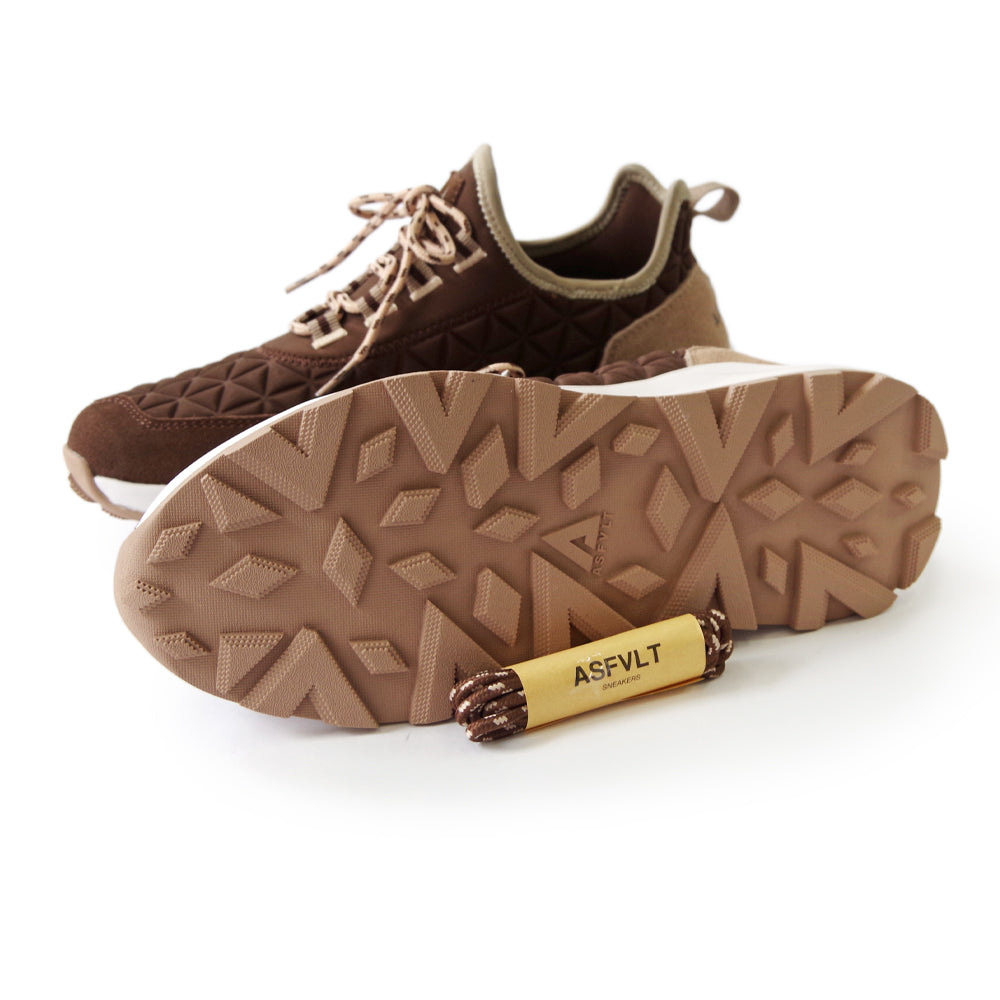 SPEED SOCKS TREK BROWN TAN