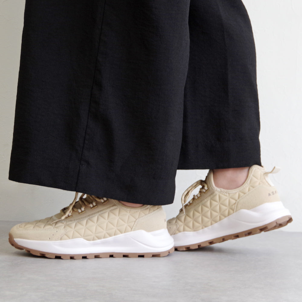 SPEED SOCKS TREK OFF WHITE TAN