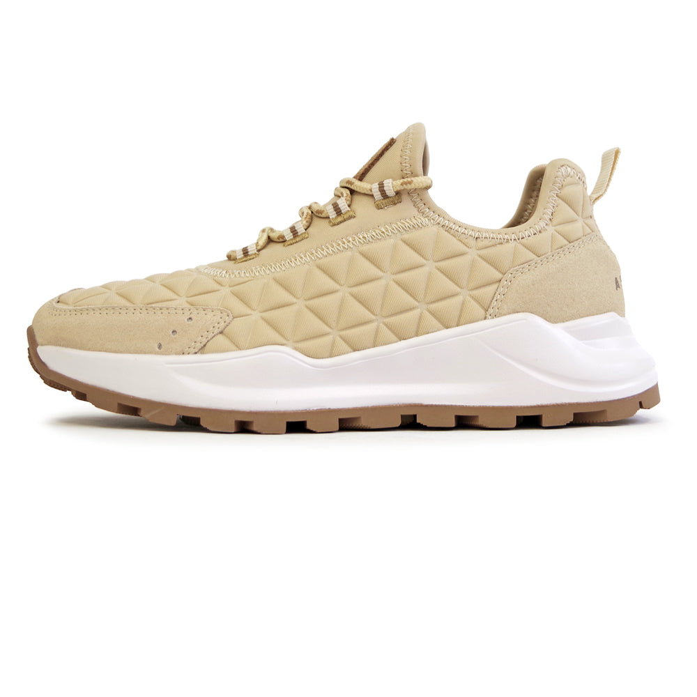 SPEED SOCKS TREK OFF WHITE TAN