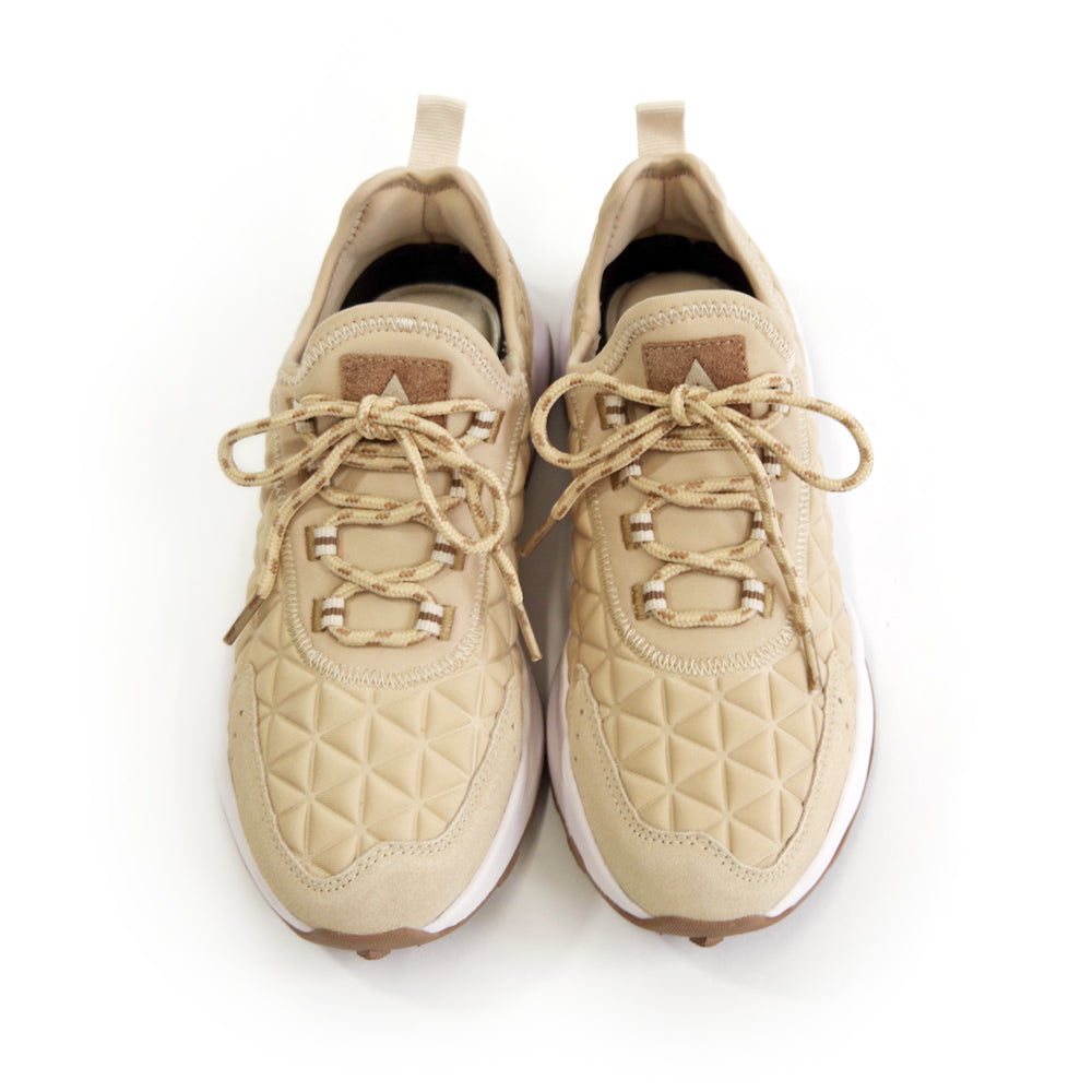 SPEED SOCKS TREK OFF WHITE TAN